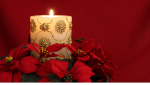 velas de navidad decoradas