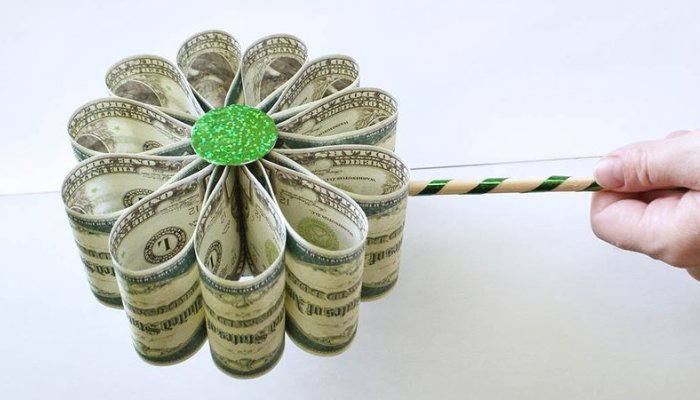 🌹¿Cómo Hacer Flores Con Billetes?💵