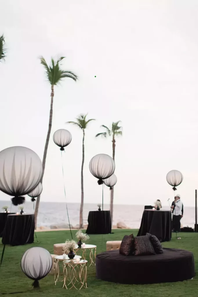 Decoraciones con globos para bodas