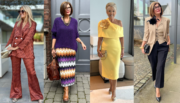 Outfits Elegantes Para Mujeres Mayores De 50