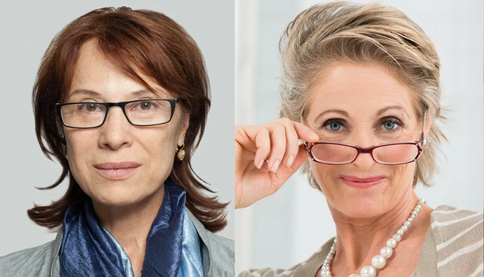 Peinados Para Mujeres Mayores De 50 Con Gafas