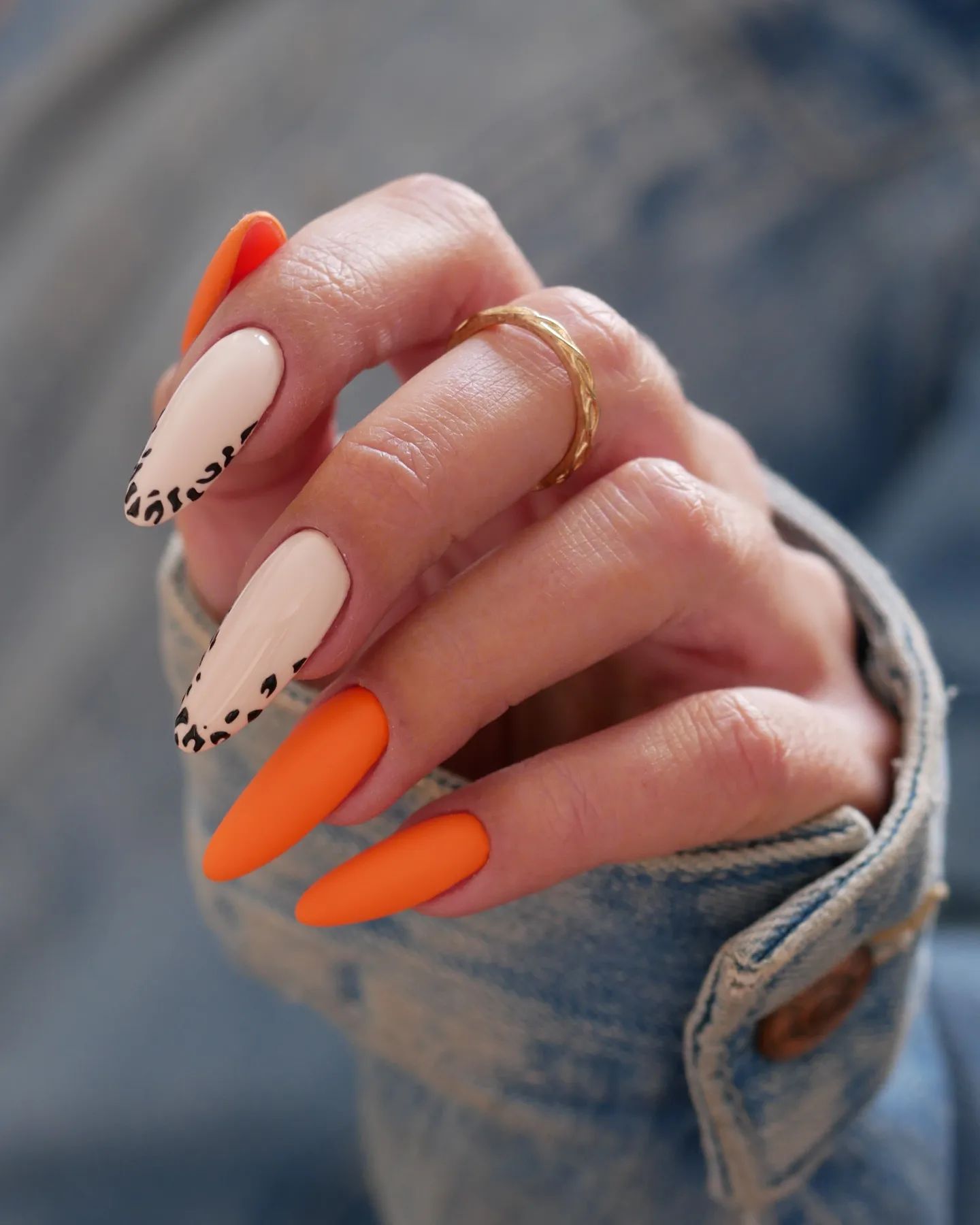 Diseños De Uñas En Color Naranja