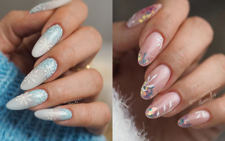 Diseños De Uñas Ombre Para Invierno