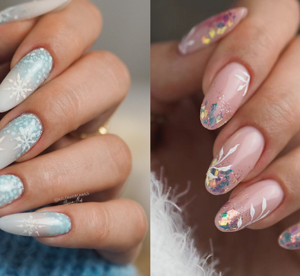 Diseños De Uñas Ombre Para Invierno