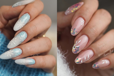 Diseños De Uñas Ombre Para Invierno