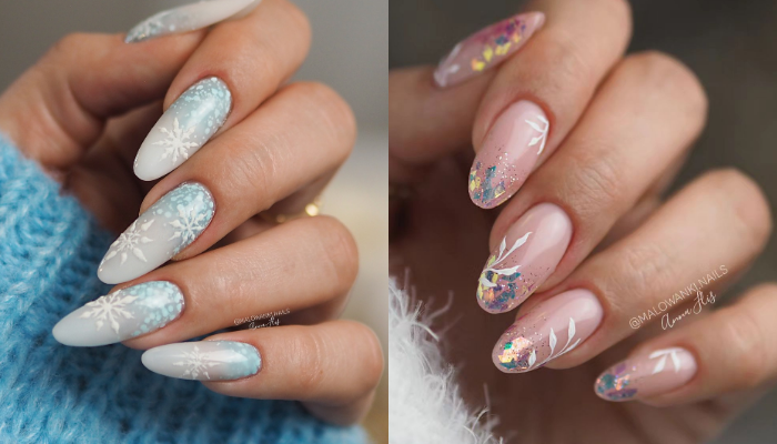 Diseños De Uñas Ombre Para Invierno