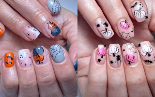 Diseños De Uñas De Calabazas