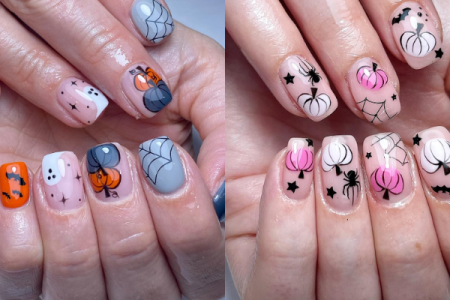 Diseños De Uñas De Calabazas