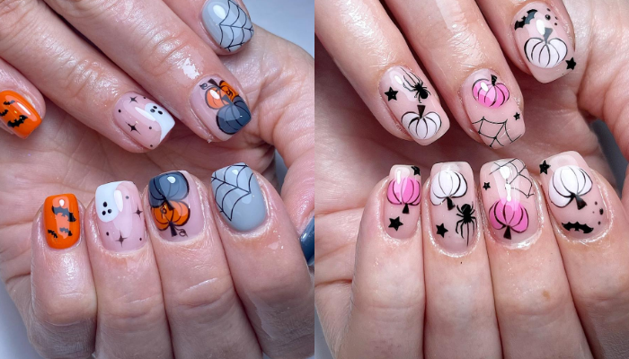 Diseños De Uñas De Calabazas