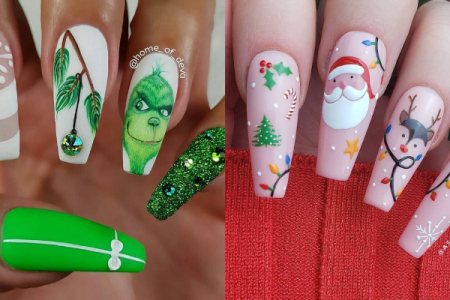 Uñas Para Navidad