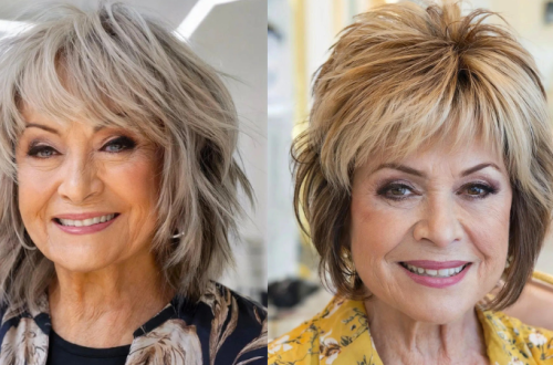 Cortes De Pelo Shag Para Mujeres De 70 Años