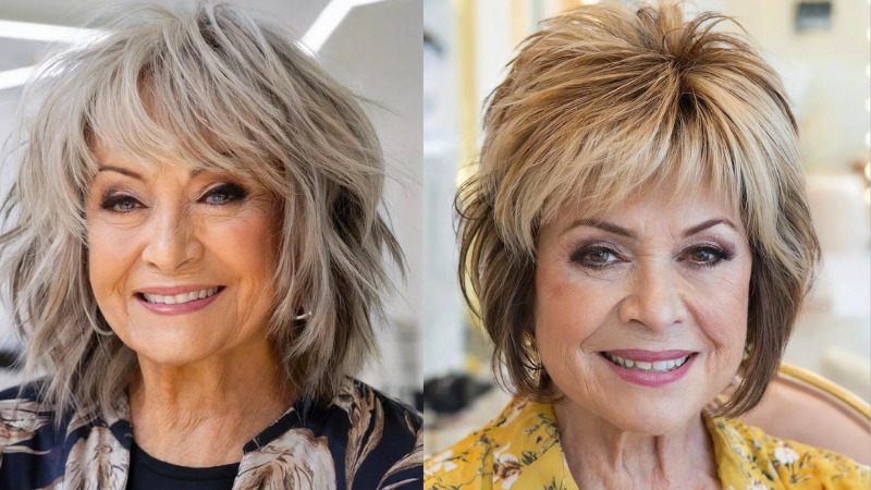 Cortes De Pelo Shag Para Mujeres De 70 Años