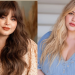 Cabello Largo Con Flequillo Cortina Para Cara Redonda