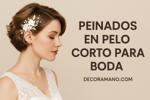 Peinados En Pelo Corto Para Boda