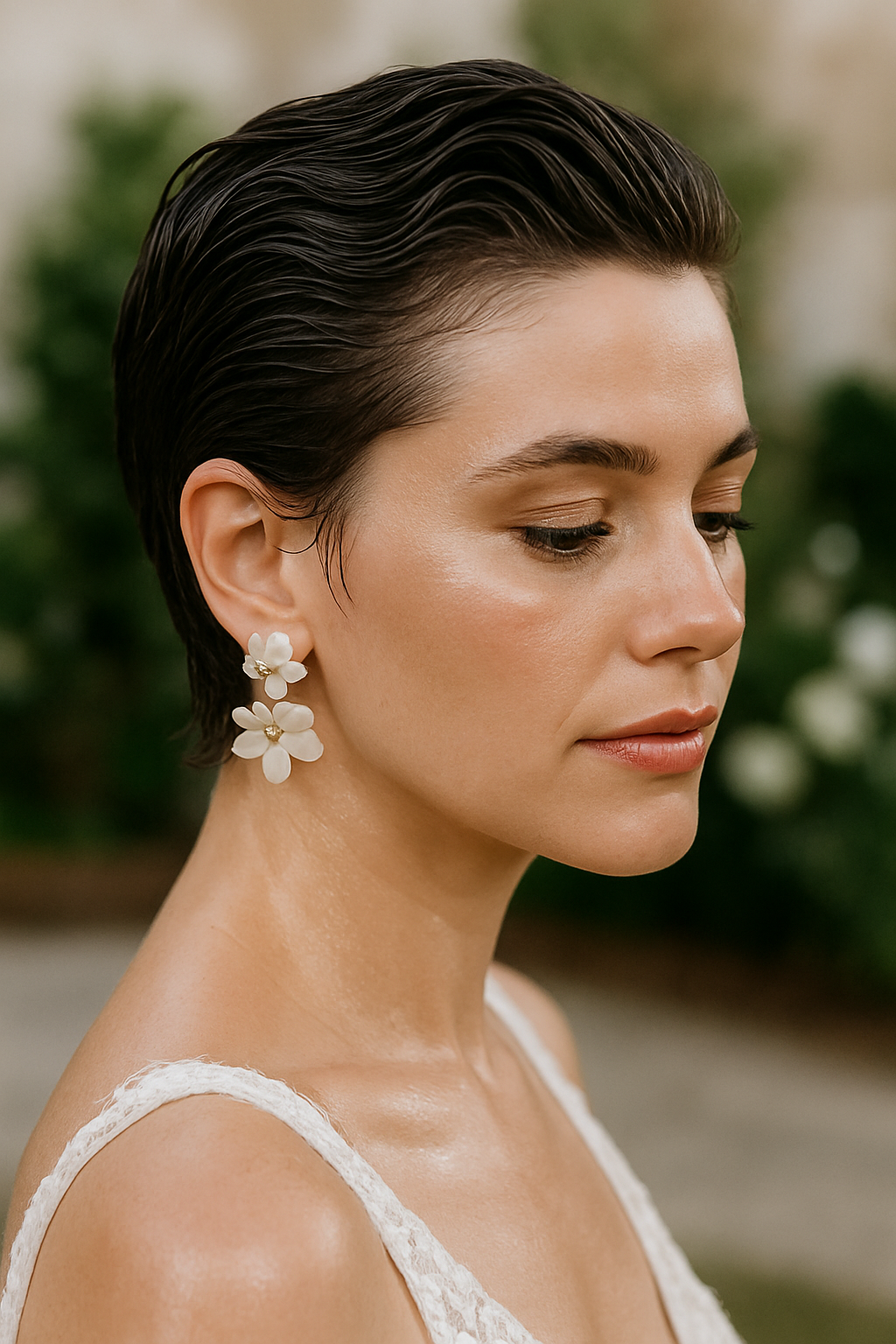 Peinados En Pelo Corto Para Boda