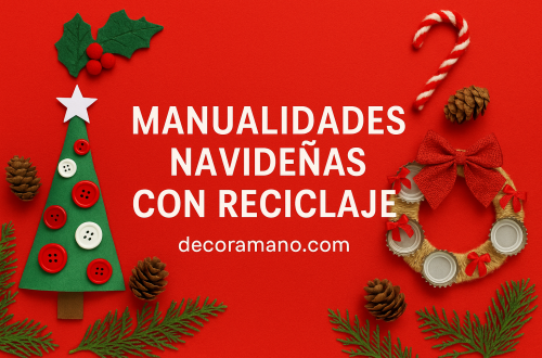 Manualidades Navideñas Con Reciclaje