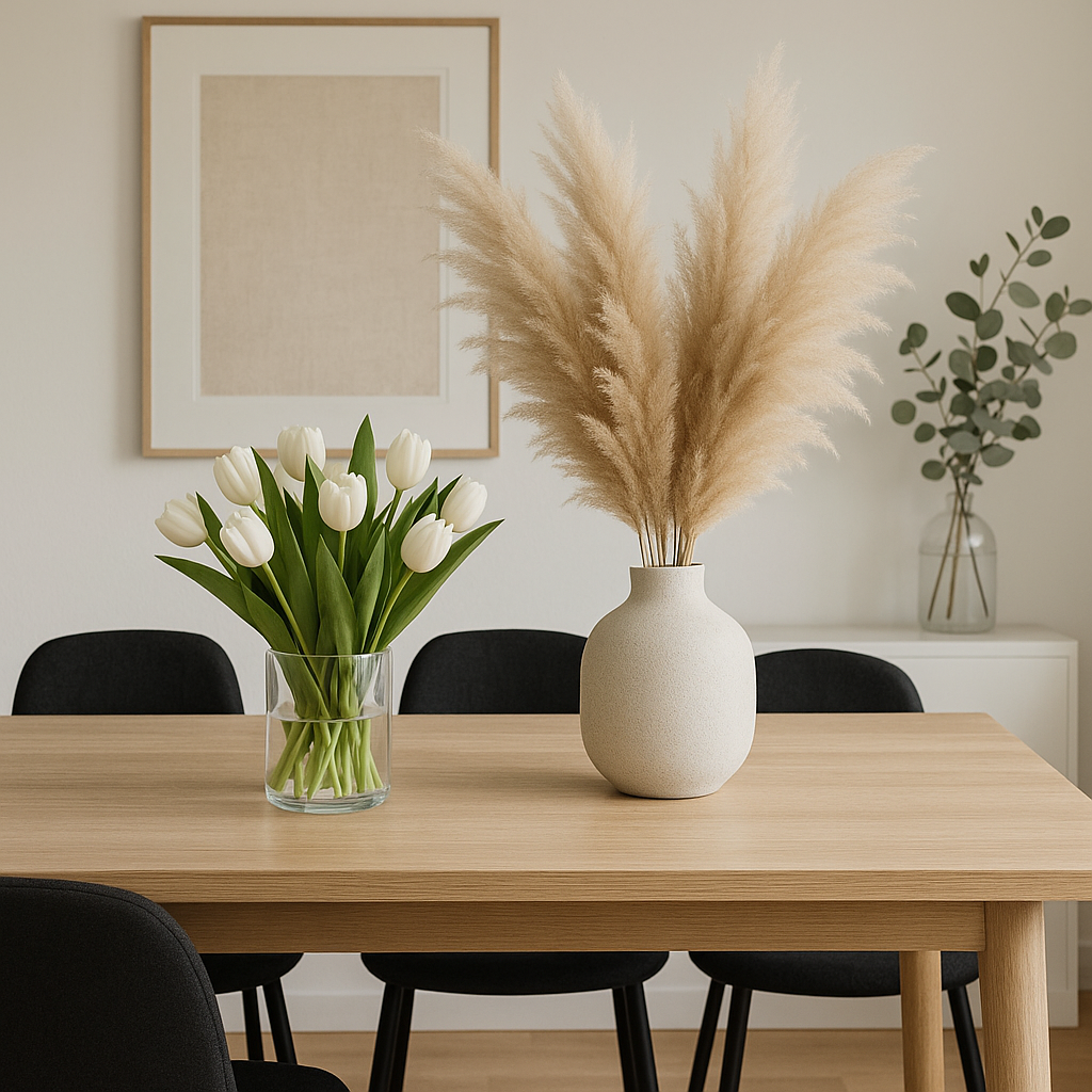 adornos para mesa de comedor modernos
